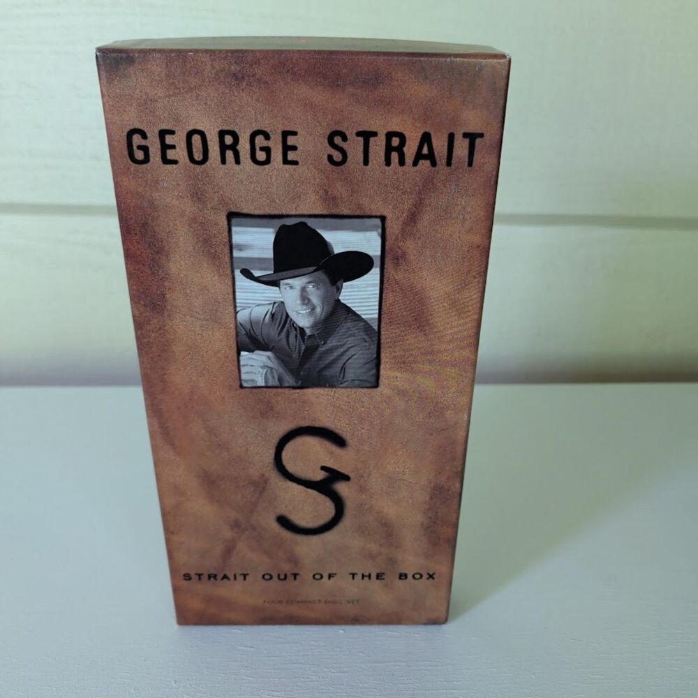 1995 four-disc box set "Strait Out of the Box" by George Strait